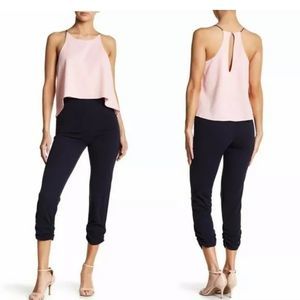 love Andy Navy/Blush Jumsuit